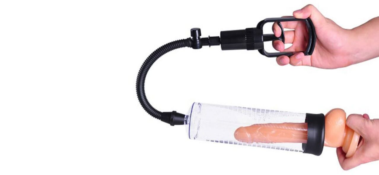 A vákuumszivattyú segítségével gyorsan megnövelheti péniszét otthon